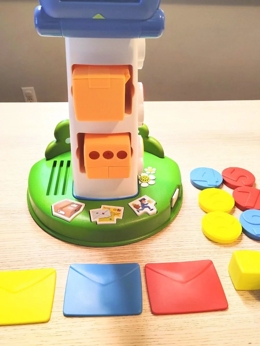 Vintage Little Tikes Learn & Play My First Mailbox COMPLETE except dog WORKS!